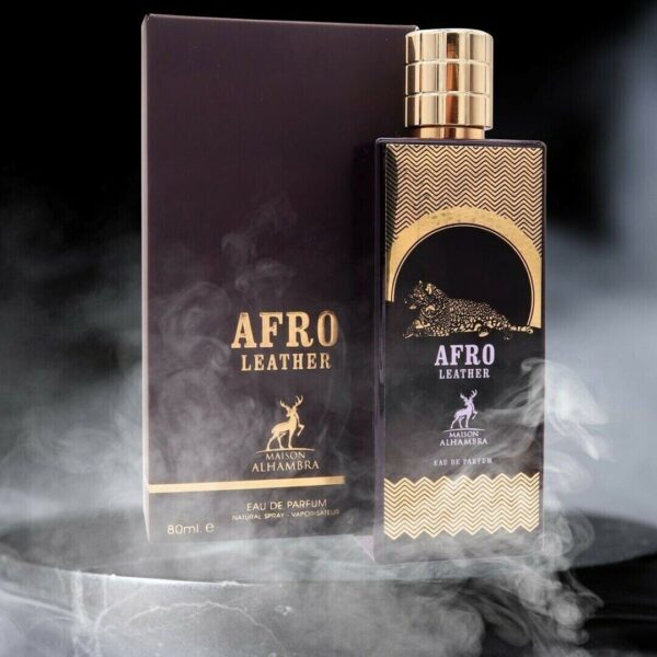 AFRO Leather Perfume Maison Alhambra 80ML