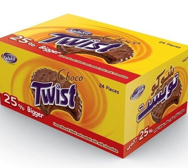 24X Twist Katakit Choco Biscuit 22 g  • بسكويت تويست