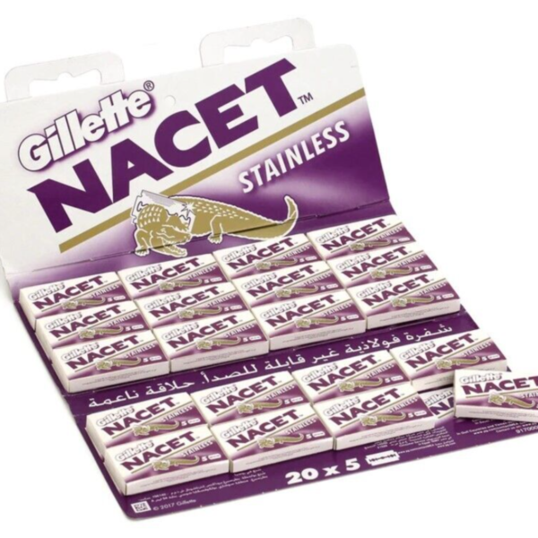 1800 X Double Edge Razor Blades Gilette NACET Stainless Russia Men’s Razors