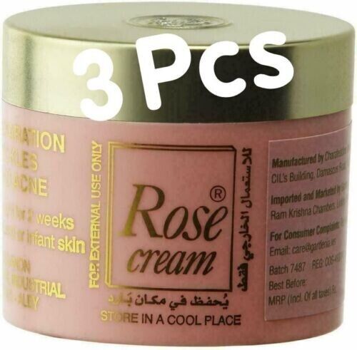 3PCS Rose Cream For Freckles & Spots – كريم روز