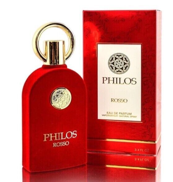 Philos Rosso EDP Perfume Maison Alhambra Lattafa 100 ML New Parfum