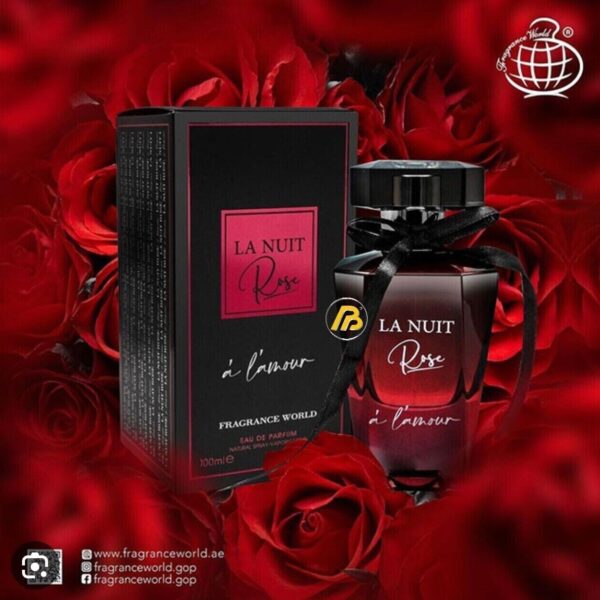 La Nuit Rose Perfume 100ml EDP by Fragrance World