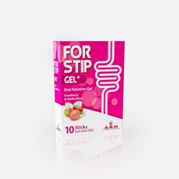 10 STICKS X FOR STIP GEL STRAWBERRY & VANILLA FLAVOR Bowel movement